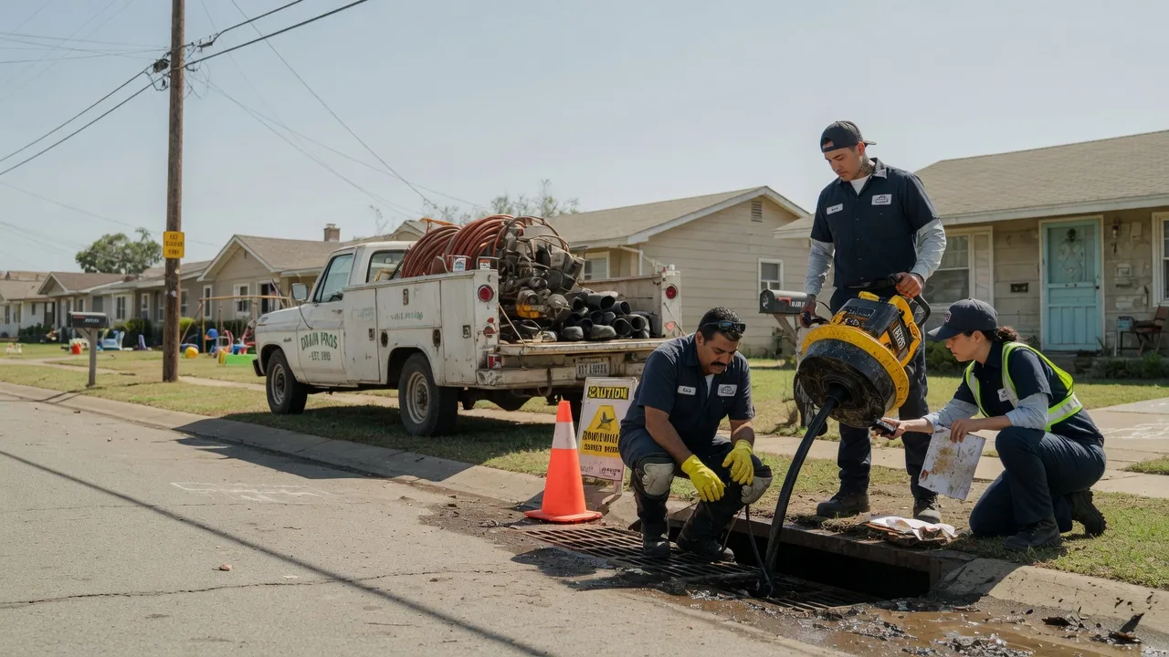 Drain Cleaning in Sweetwater, OK near me